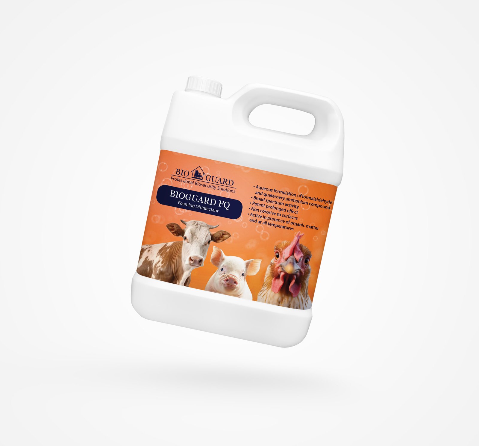 Gallon bottle mockup realistic 3D rendering